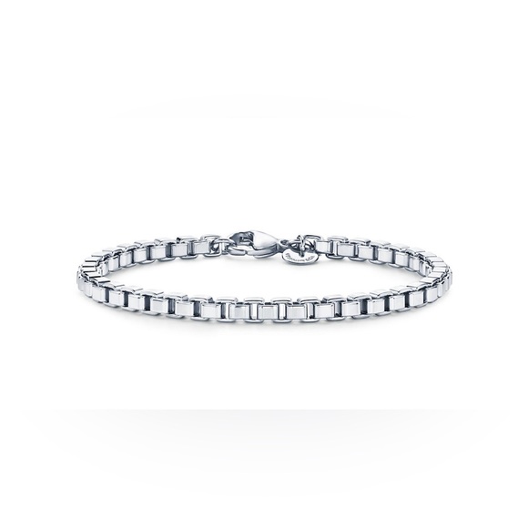 Tiffany & Co. Jewelry - Tiffany & Co- Sterling silver box chain bracelet
